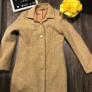 🌸 Tan Tweed Coat🌸